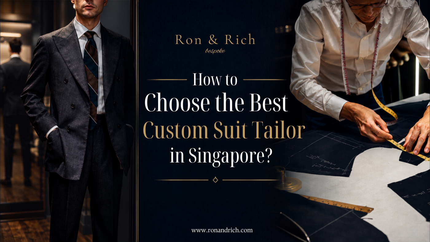 How to Choose the Best Custom Suit Tailor in Singapore?