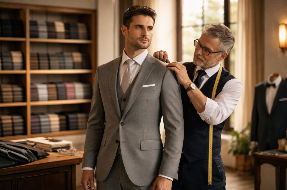 Why Should You Invest in a Tailored Men’s Business Suit?